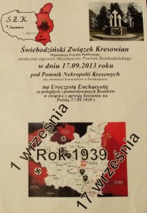 17 września 1939 ŚZK - 2013 rok