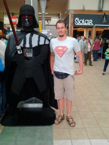 Darth Vader z klocków LEGO - razem z Bartoszem