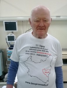 Pan Władysław w koszulce rocznicowej
