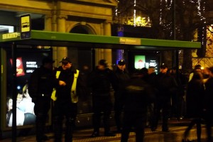 Policja na straży porządku w sylwestrową noc w Poznaniu