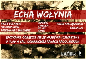 Plakat_Echa_Wołynia