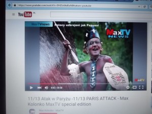 Polacy uzbrojeni jak Papuasi