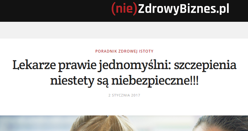 Szczepienia w Polsce…