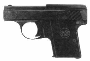 Przedwojenny pistolet marki Smok znaleziony w Mogilnie