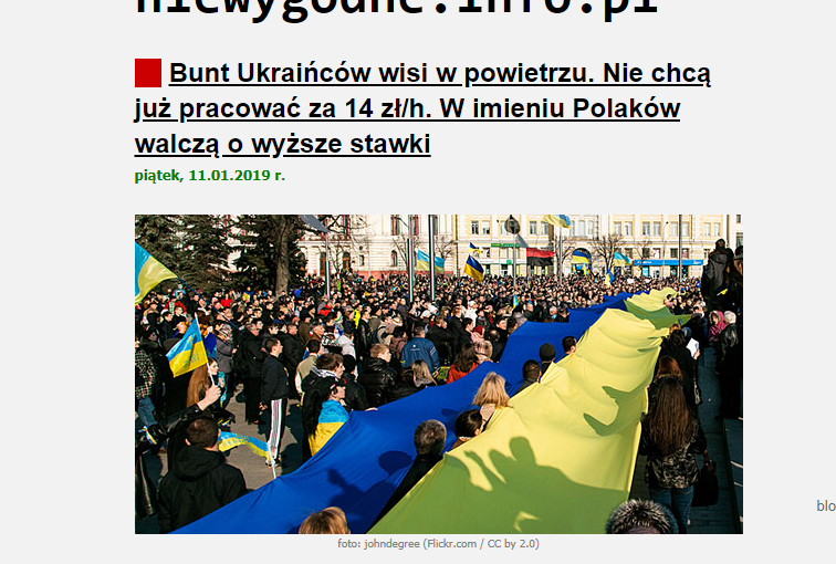 Ukraińcy wyjdą na ulice…?