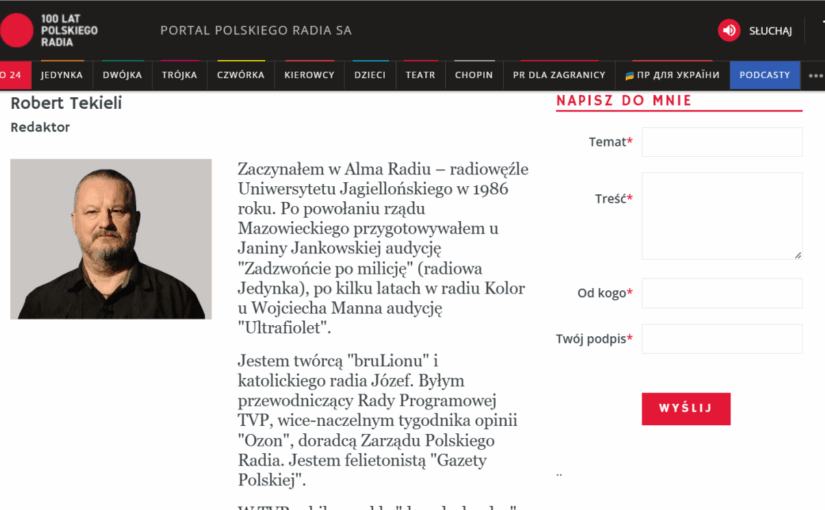 Jan Pospieszalski i Robert Tekieli.